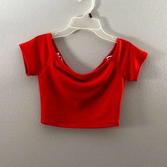 Agaci Women orange crop top size small - Picture 1 of 6